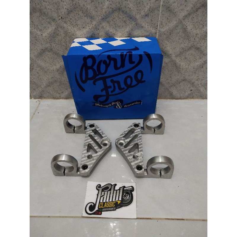 Pangkon Kupingan lampu CNC as 31 dan 33 PNP CB GL Megapro Tiger Versa Scorpio