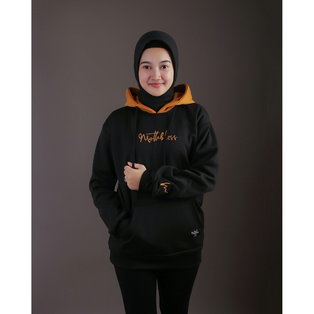 sweater hoodie combinasi premium