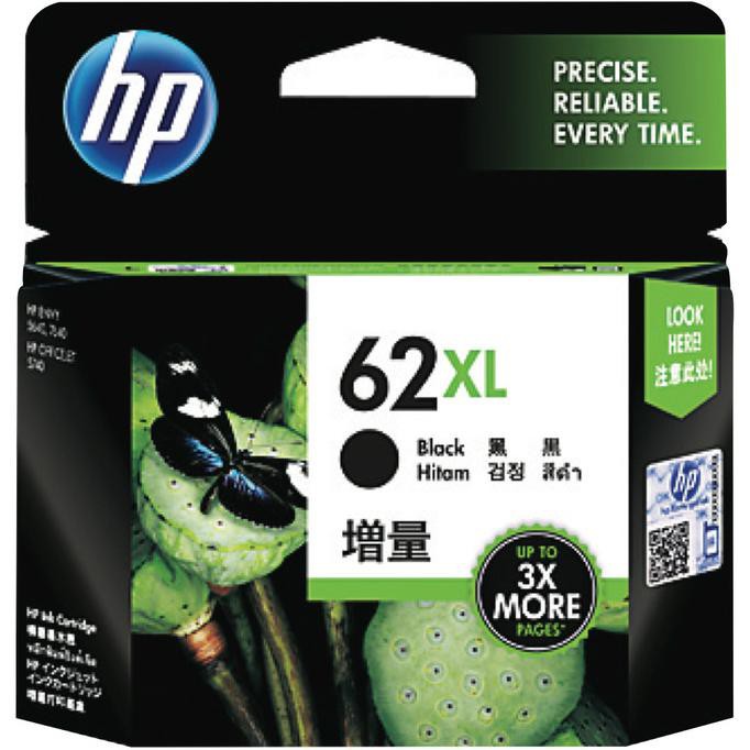

TINTA HP 62XL Black Ink Cartridge Original