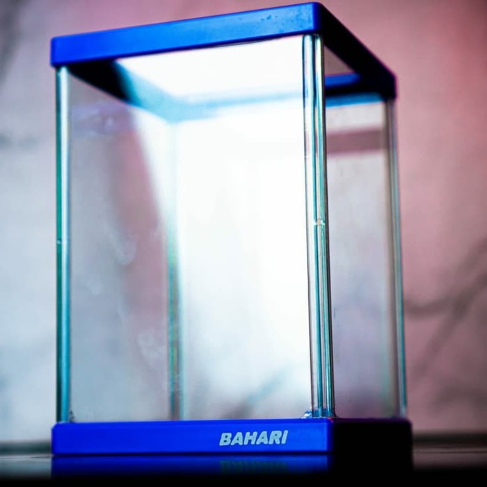 Unik aquarium cupang premium nisso bahari - Biru Terbatas