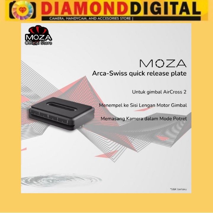 Moza Arca-Swiss Quick Release Plate