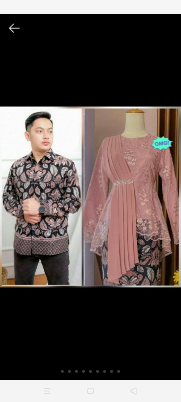 Maura Couple - Sania Ruffle Batik Couple Ori Ndoro Jowi Dnt Garansi Termurah Shopee - Mote Dusty
