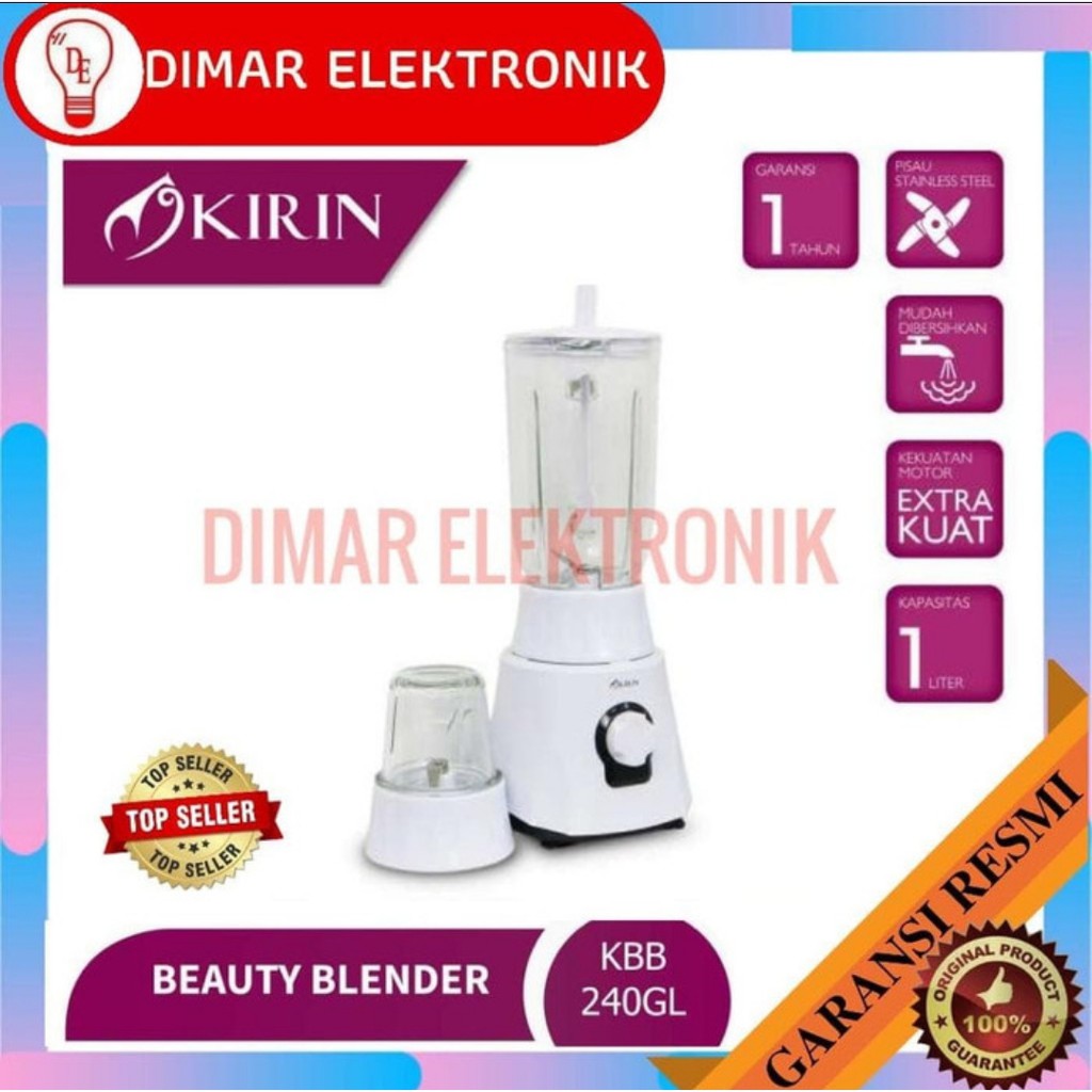 BLENDER KIRIN 2 IN 1 KBB 240 GL