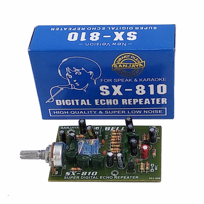 KIT DIGITAL ECHO REPEATER SX-810 KIT SUPER DIGITAL ECHO REPEATER SX810 SX 810 BELL SANJAYA