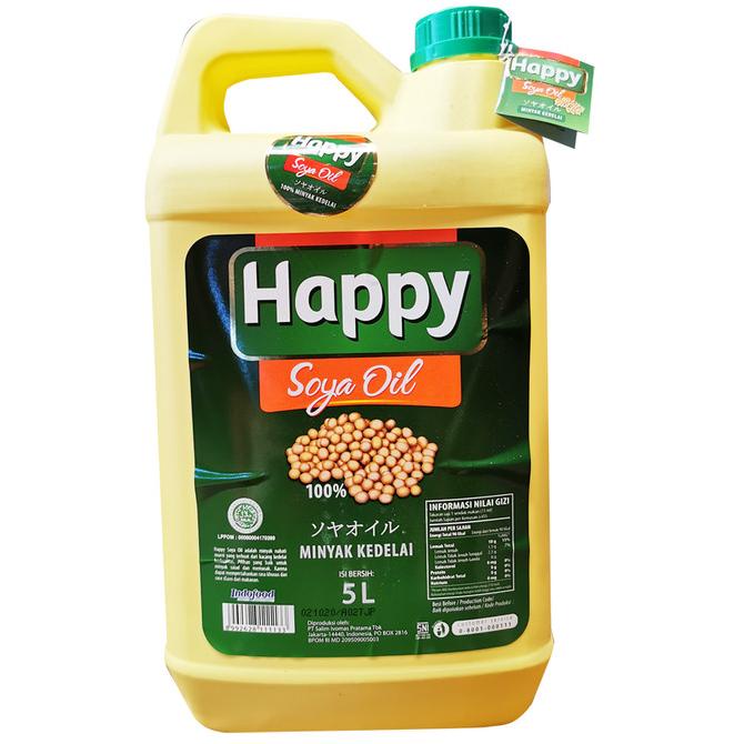 

BISA BAYAR DITEMPAT HAPPY Soya Oil 5 Lt / Minyak Kedelai / Happy Salad Oil MURAH
