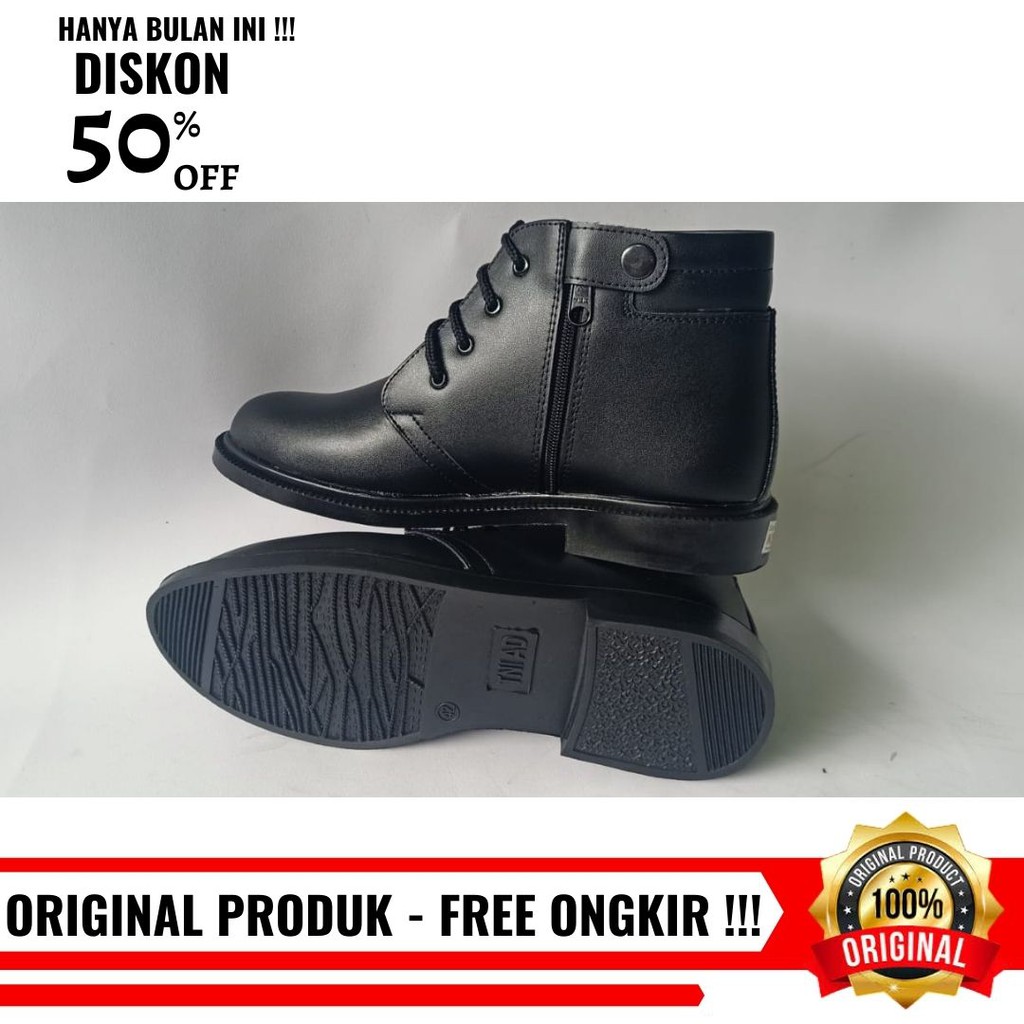 Sepatu PDH Dof 03 TNI AD Resliting Dinas PDH Pria Satpam Security Polri Polisi Berkualitas - KY03