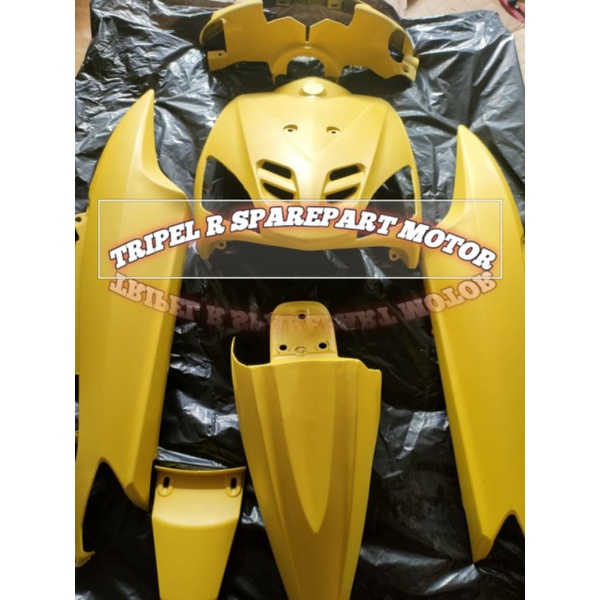 Yamaha Mio Sporty Cover Body Full Halus Mio Sporty/ Mio Lama Kuning Doff.