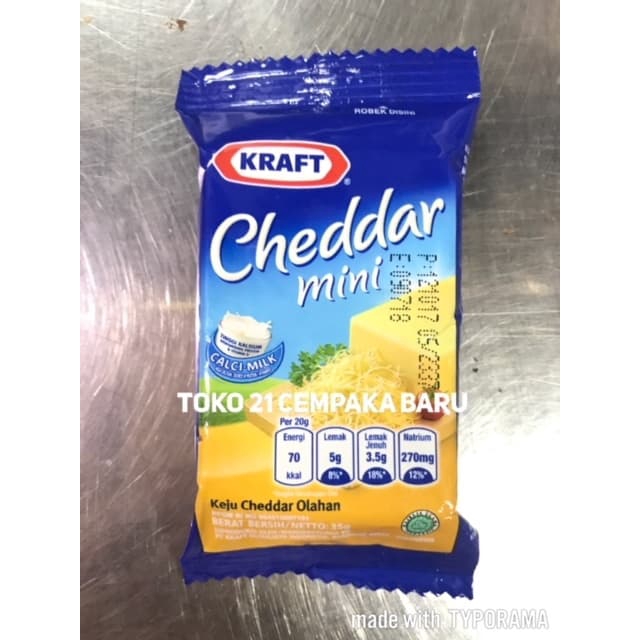 

Kraft Cheddar Mini Keju Batang 30 gram | Cheese Olahan Murah Promo Kraft 30g