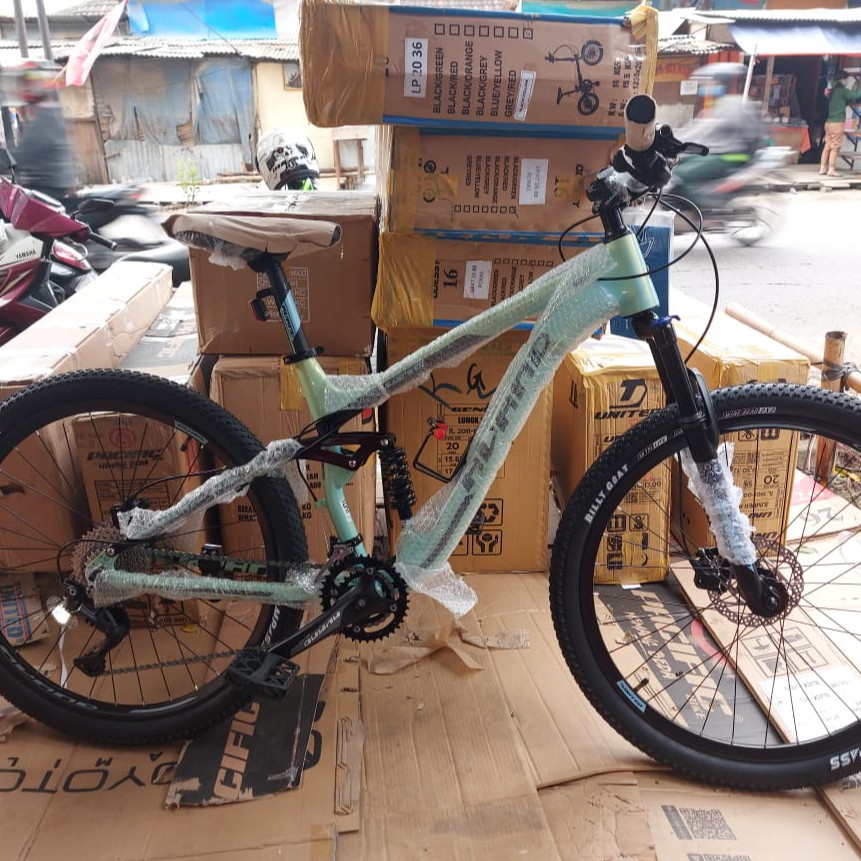 Sepeda Gunung 27,5Inch Mtb Avand Aldershot Full Suspensi By United