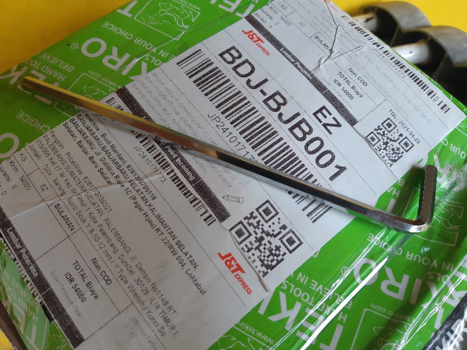 Kunci L Panjang 5 Mm Tekiro / Hex Key Long