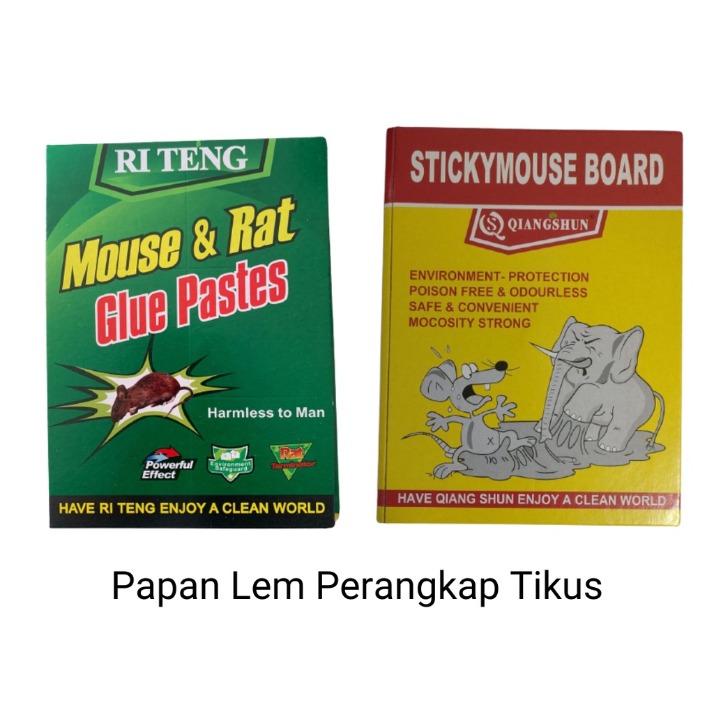 Lem Perangkap Tikus Mouse &amp; Rat Glue Board Trap Super Lengket Anti Bau Lem Tikus Super Lengket