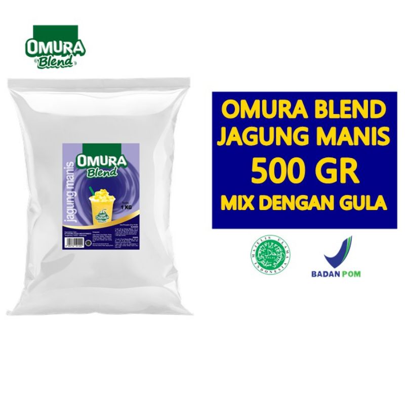 

BUBUK MINUMAN OMURA BLEND JAGUNG MANIS 500 GRAM