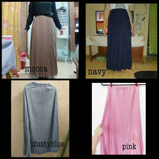 Rok plisket murah meriah