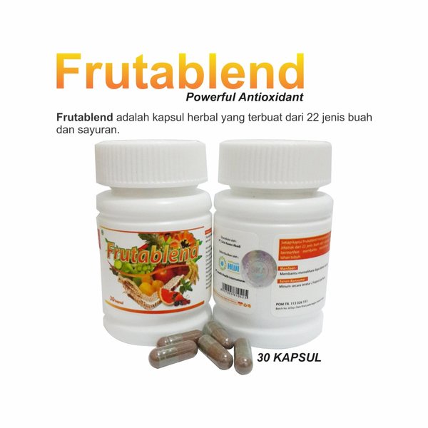 KAPSUL HERBAL FRUTABLAND isi 30 kapsul