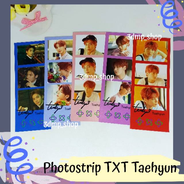 Photostrip TXT Taehyung Kpop