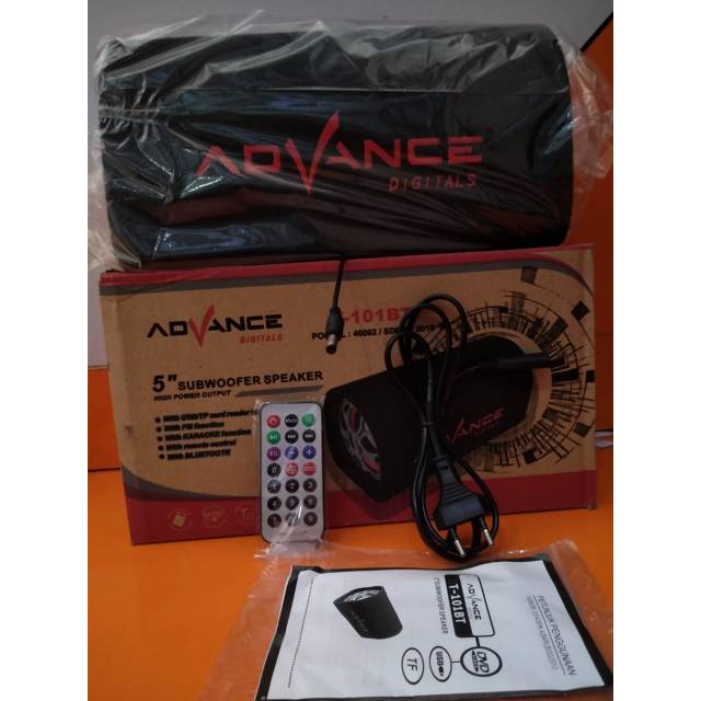 Subwoofer speaker Advance T - 101BT