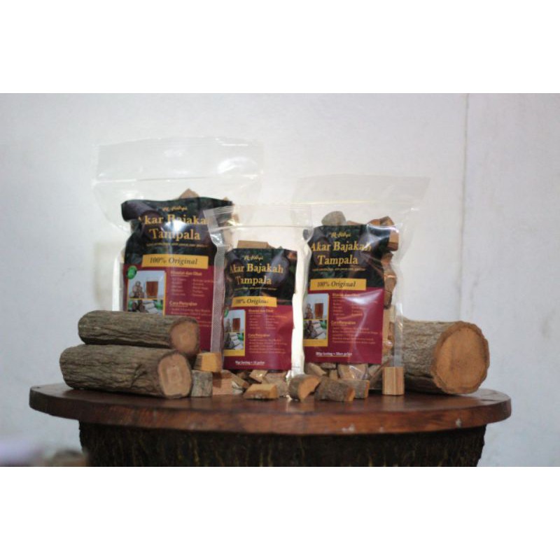 

Akar Bajakah Tempala Varian Potongan Kayu Kering