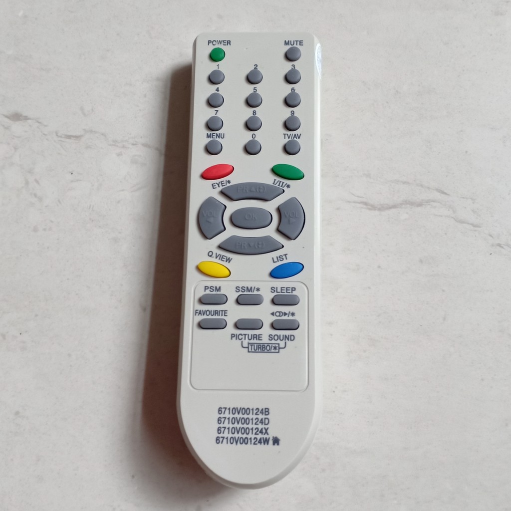 Remot Remote TV LG Tabung Slim Flat untuk TV GEMUK BENTUK TABUNG