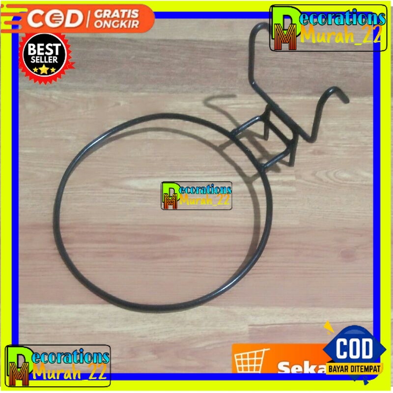 Gantungan pot bunga/gantungan pot bunga ram besi