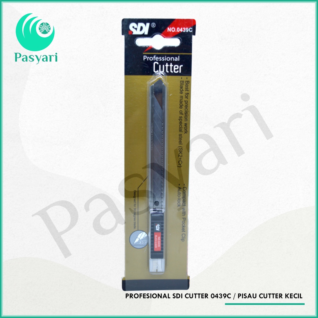 

Profesional Sdi Cutter 0439c / Pisau Cutter Kecil