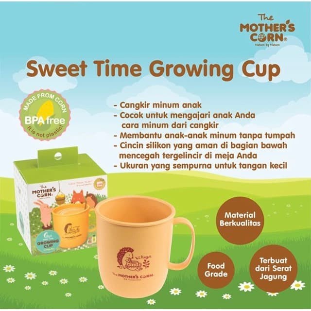 Mother's Corn / Motherscorn Sweet Growing Cup (Gelas Cangkir Minum)