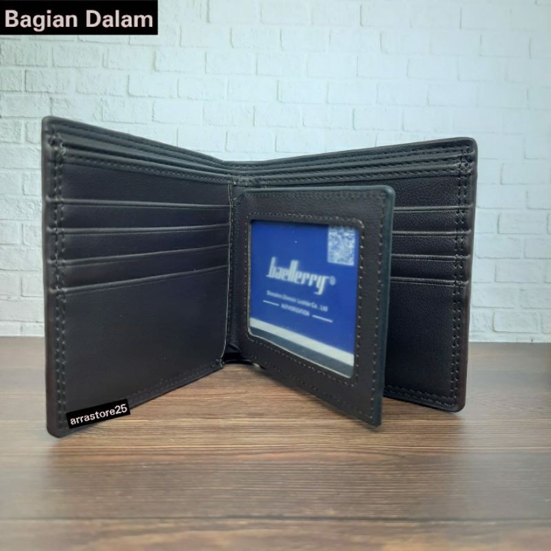 Dompet Lipat Pria Import Baellerry Model Pendek 100% Original 8 Slot Kartu (COD)