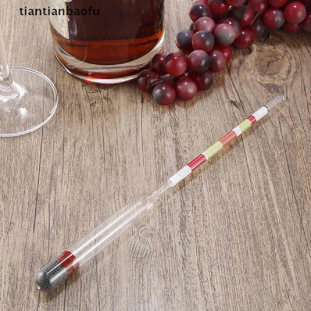 [tiantianbaofu] Wine Sugar Meter Alcohol Measure For Home Brewing Wine Beer Alcohol Testing Boutique