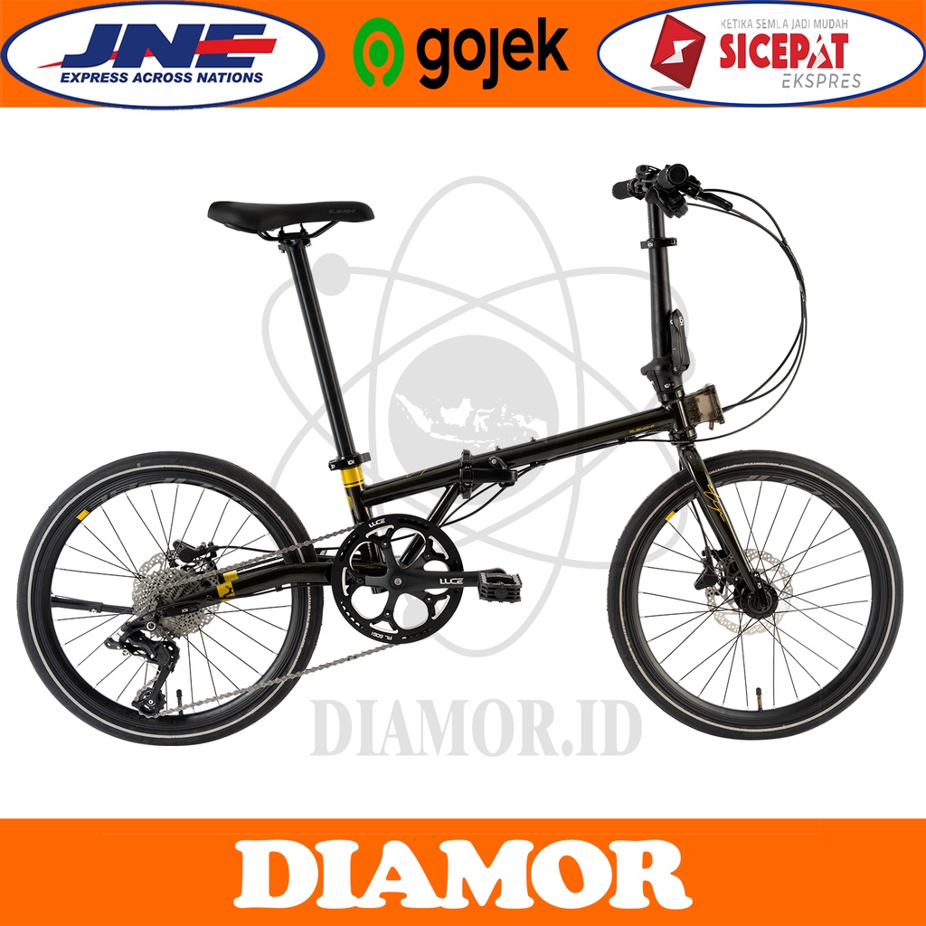 ELEMENT CLIP Sepeda Lipat 22 Inch Sensah 10 Speed