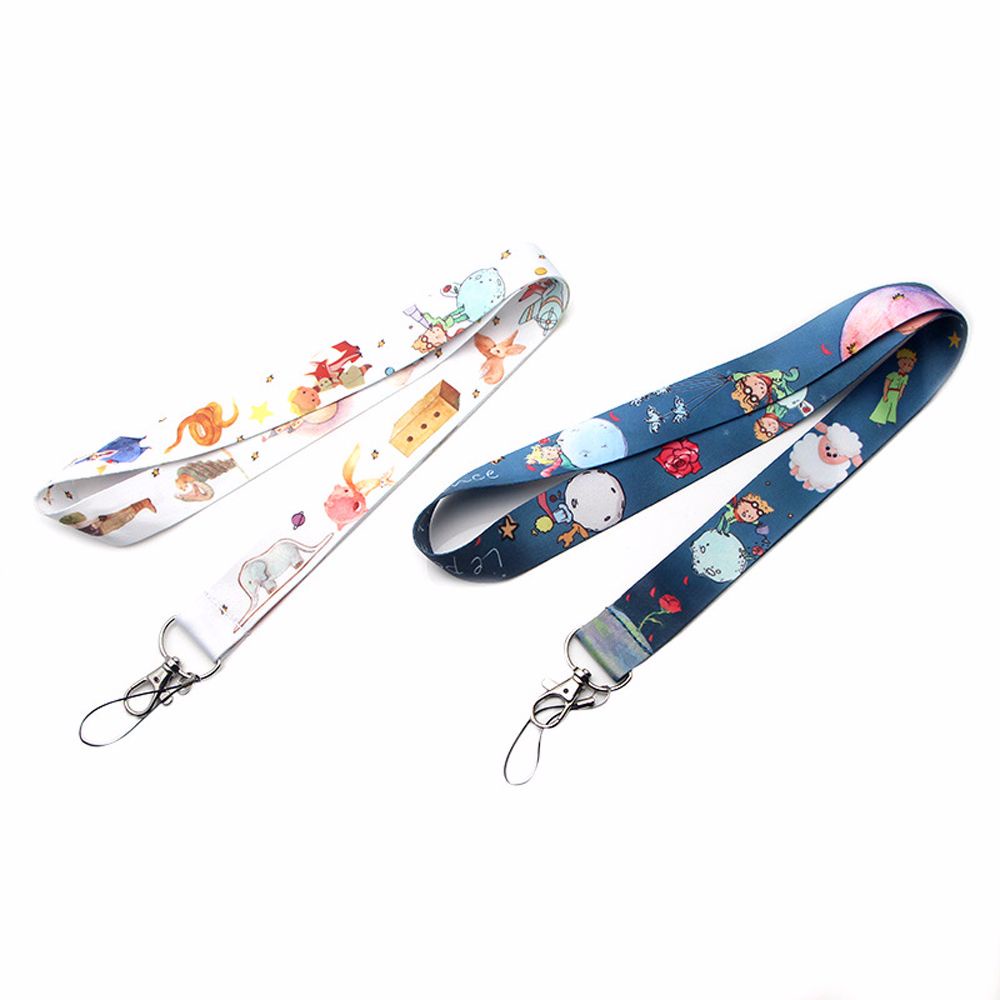 LANFY Cute Little Prince Lanyards Anime Characters Anime Lanyards Mobile Phone Straps Certificate Lanyard Mobile phone accessories Gifts Cartoon ID Badge Holder Neck Strap Webbing Hang Rope