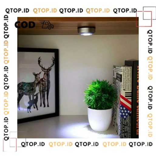 Stick Touch Lamp Emergency Stick And Click Lampu Tempel Lemari/Tembok[Qtop.id]