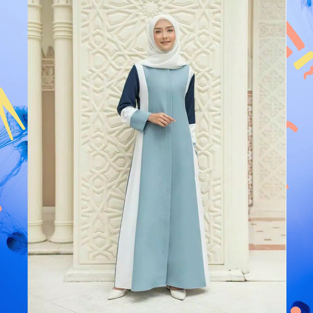 Baju Muslim | CORLIS MAXI | Dress Muslim S M L XL Gamis Moscrepe  Premium
