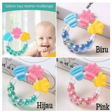 [BAYI &amp; EMAK] - Rattle Stick Teether / Mainan Gigitan Bayi