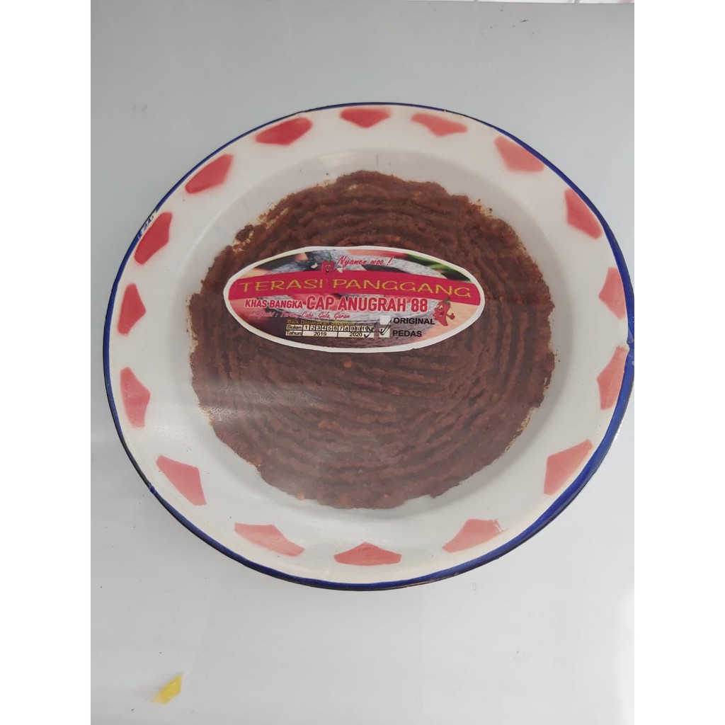

Sambal Terasi Panggang Anugerah 88 Asli Bangka / Belacan Tengger