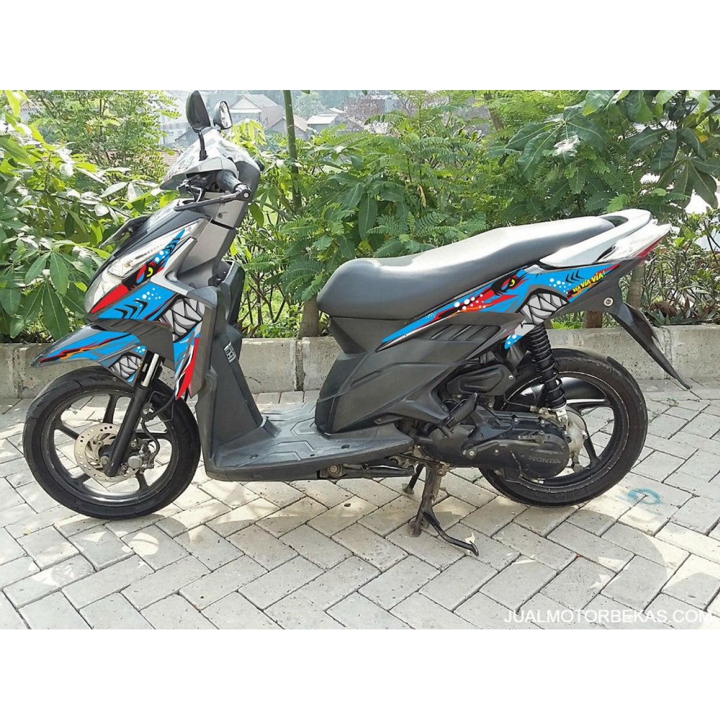 Jual STRIPING STIKER LIST VARIASI VARIO 110 TEKNO TECNO TECHNO HIU SHARK Indonesia Shopee Indonesia