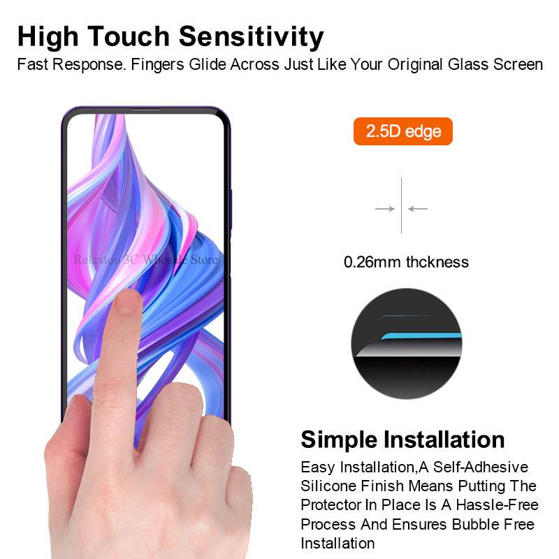 9D VIVO Tempered Glass Screen Protector NON-FULL 2.5D V Series/Y Series/X Series/S Series Model