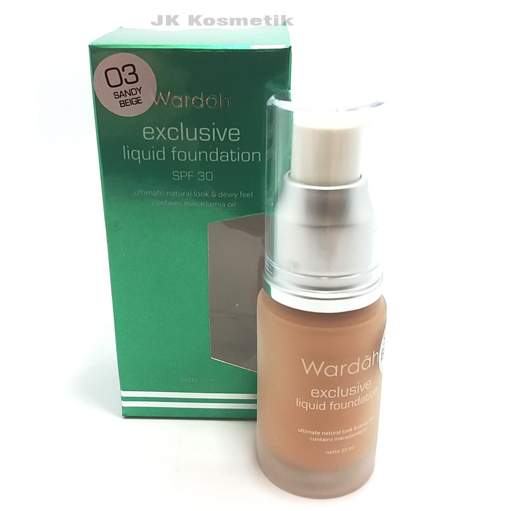 sandy beige wardah foundation