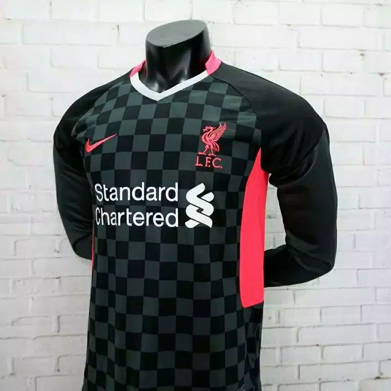 JERSEY LIVERPOOL 3RD THIRD LS LONGSLEEVE 20 21 2020 2021 LONG LENGAN PANJANG GO GRADE ORI THAILAND