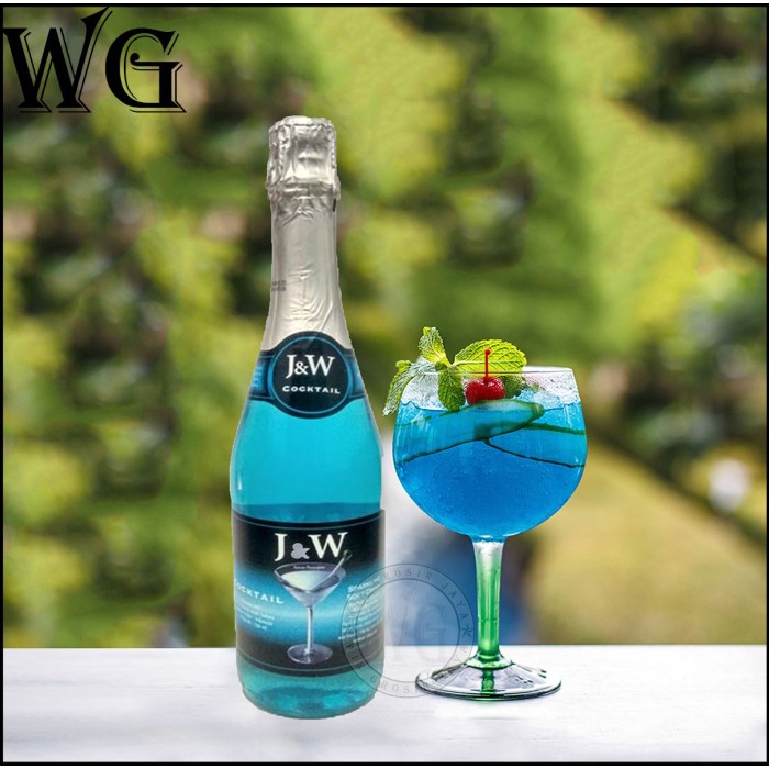 Minuman J&W Sparkling Cocktail - Blue
