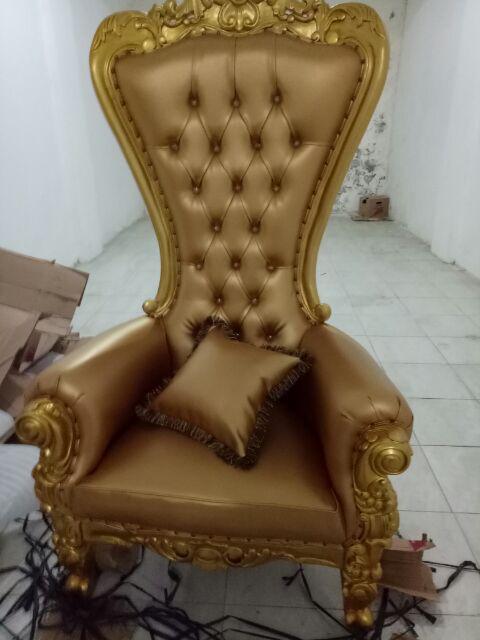 Sofa Princess Syahrini + Meja Kayu Jati, 2 Kursi Sofa Santai Plus Meja Model Terbaru