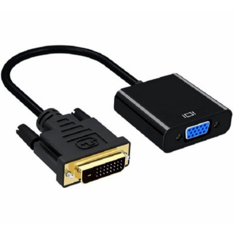 Converter Dvi D 24+1 Dual Link Male To Vga Female  dvi to vga