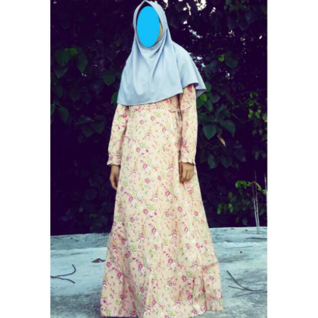 Gamis Syar'i Bahan Katun Jepang