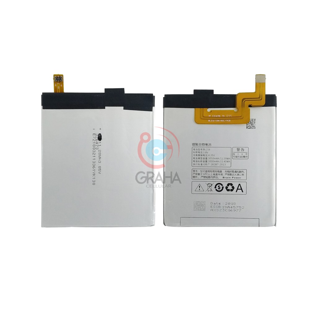 BATERAI / BATTERY / BATRE LENOVO VIBE Z / K910 / BL-216