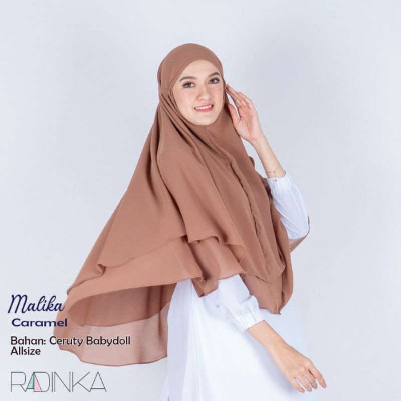 PROMO HABIS KAN STOK DIJUAL MURAH Kerudung Khimar Syari Tali tanpa Pad 2 layer babydoll