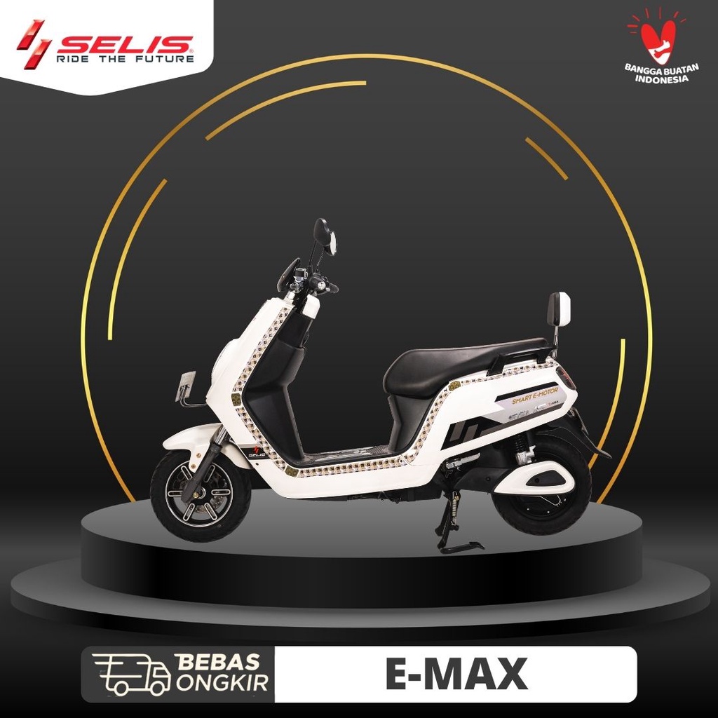 Motor listrik Selis tipe E-Max – Baterai SLA