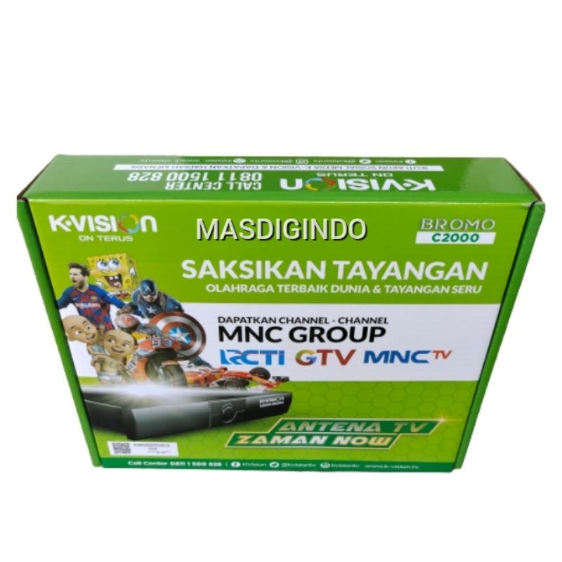 Receiver Parabola K-Vision Bromo C2000 HD Kvision