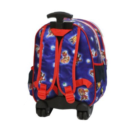 Unik Tas Trolley TK LAMPU   Music Paw Patrol 5D Timbul Hologram Murah