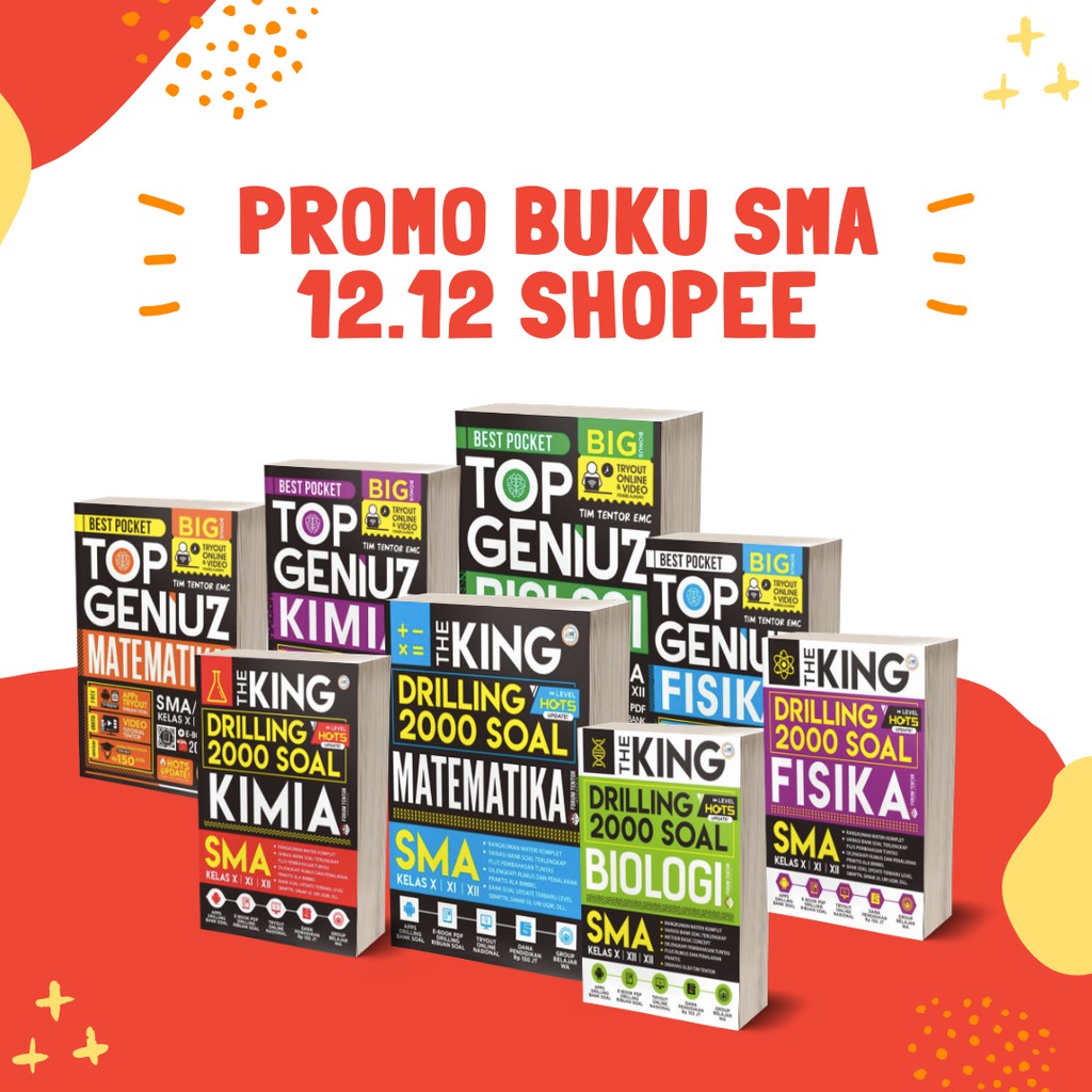 Buku Sma Buku King Drilling 2000 Soal Matematika Biologi Fisika