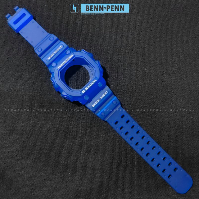 BNB GX 56 BLUE BESEL STRAP JAM TANGAN CASIO G SHOCK