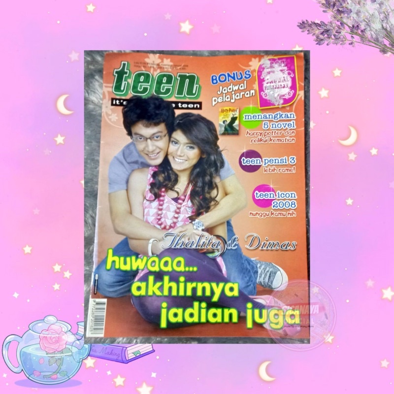 TABLOID TEEN EDISI 97 JANUARI 2008 - DIMAS ANGGARA - THALITA LATIEF