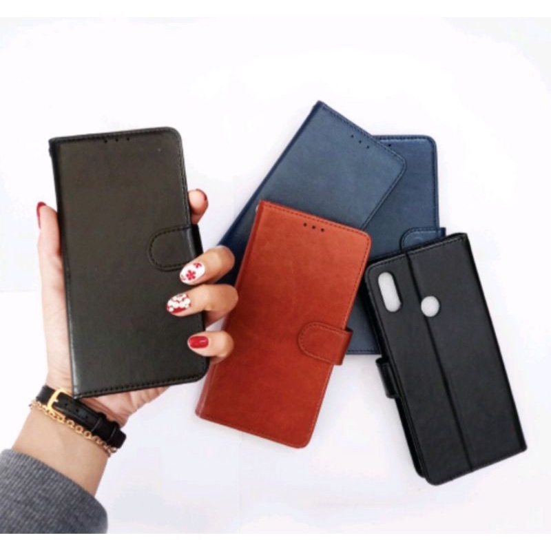 FLIP CASE WALET DOMPET HP OPPO A5s F9 A12 F11 A1k  reno 4f reno 5 Vivo ALL TYPE